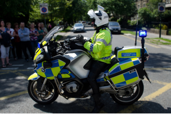 Police motorcycle - embodying excellence and high standards with interMsolve.
